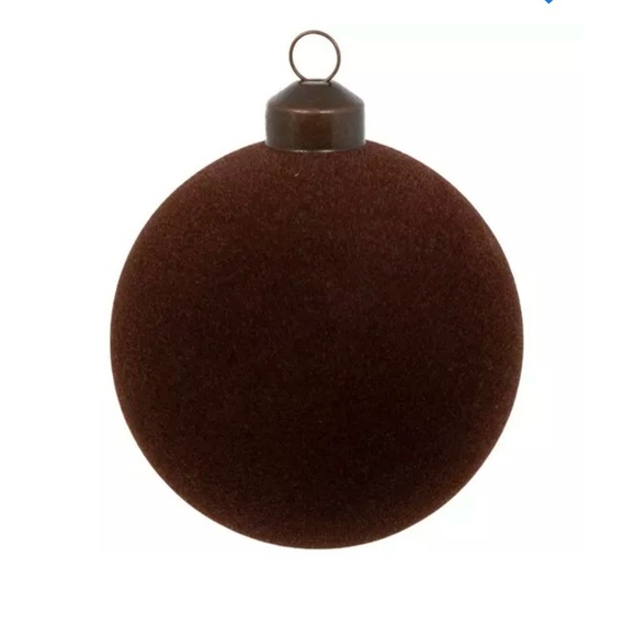 3 SETS Hobby Lobby Flocked Ornaments - Picture 3 of 9